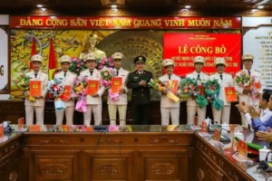 68 Cán Bộ Công An Lâm Đồng Tự Nguyện Nghỉ Hưu Trước Tuổi